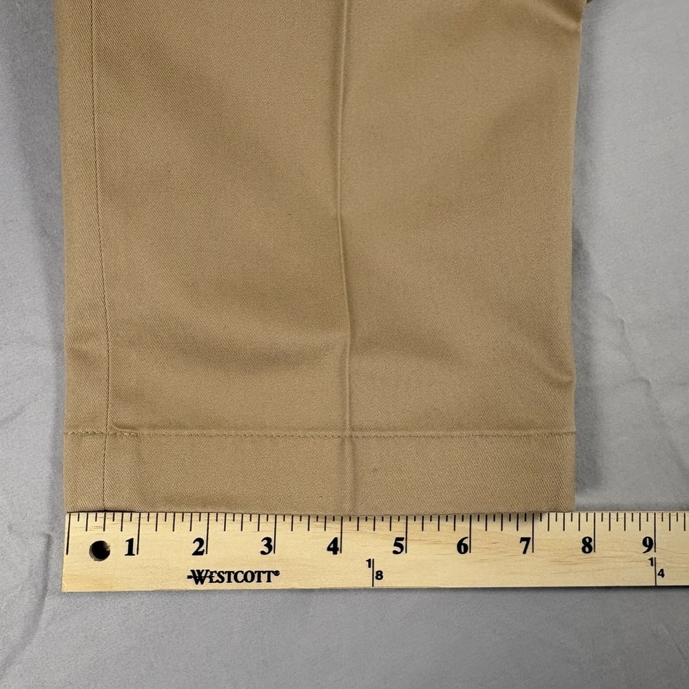 Brooks Brothers Lightweight Advantage Chino Milano Pants Mens 40x34 Khaki Tan - Picture 9 of 11